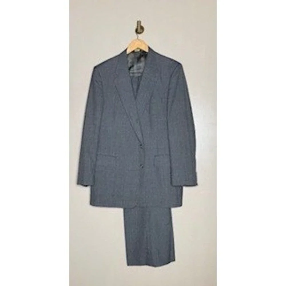 Botany 500 gray pinstripe
